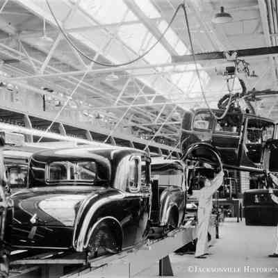 Fords and a Rockefeller: Ford Motor Company plant