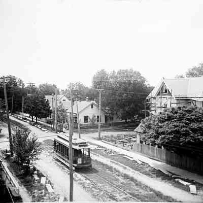 Streetcar Performances: trolley on East Church Street
