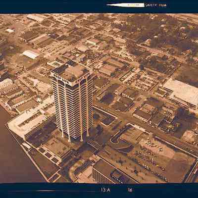 Aerial- Gulf Life Tower