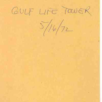 Aerial- Gulf Life Tower