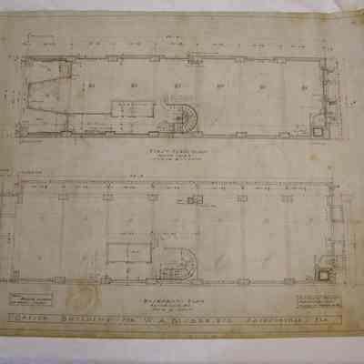 Bisbee Building Design circa June 1908