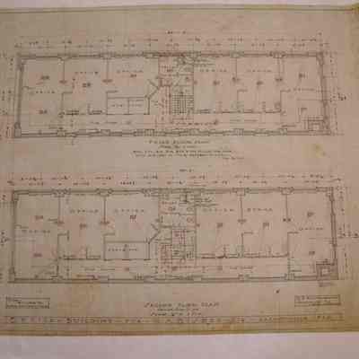 Second, Third Floor Plans