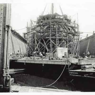Merrill-Stevens Ship Construction.