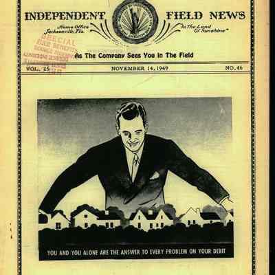 Independent Field News Magazine. November 14, 1949.