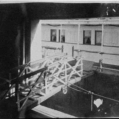 Scene on one of Clyde Liners at Docks