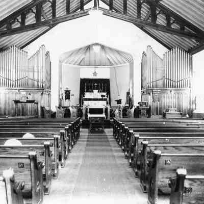 Unknown Church interior, 1910s.