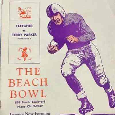 Fletcher vs. Terry Parker Beach Bowl 1959