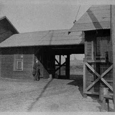 Gate entrance to St. Johns Ship yard South Jacksonville