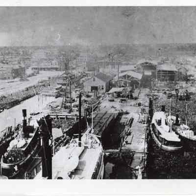 The Merrill-Stevens Company around January 1902.