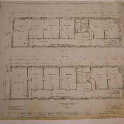 Fourth and Fifth floor plans