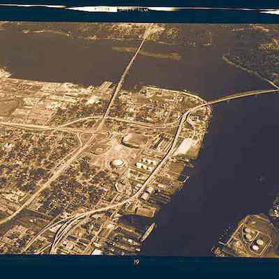 Aerial- Downtown- Gatorbowl area