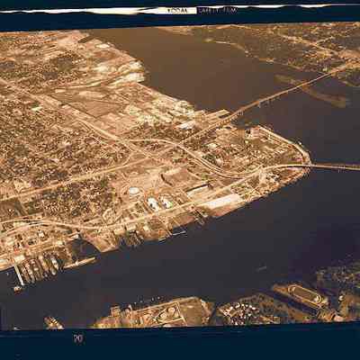 Aerial- Downtown- Gatorbowl area