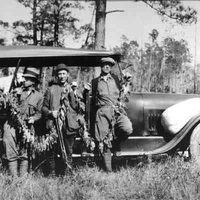 Hunting and Fishing-and Catching: Dr. E. M. Sanderson, T. F. Davis, Ben Bur