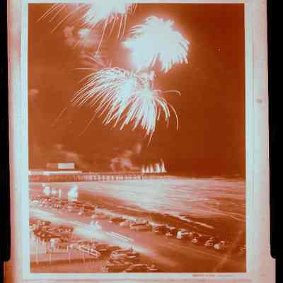 Fireworks at the Pier