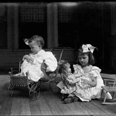 Leah Mary Cox Glass Plate Negatives
