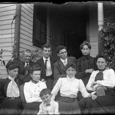 Leah Mary Cox Glass Plate Negatives