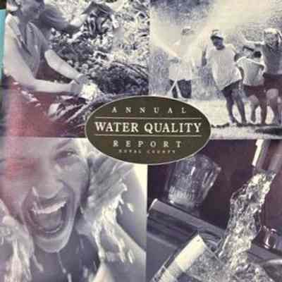 [2001] Annual water quality report