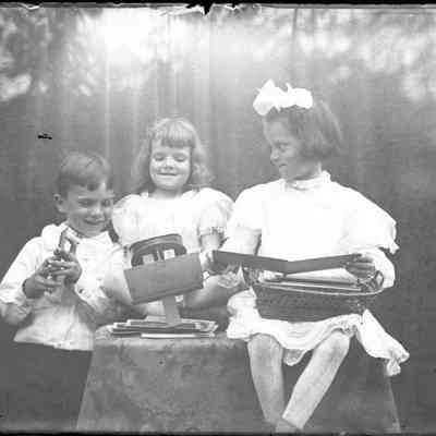 Leah Mary Cox Glass Plate Negatives