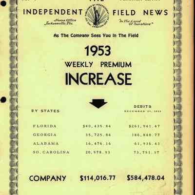 Independent Field News Magazine. February 22, 1954.