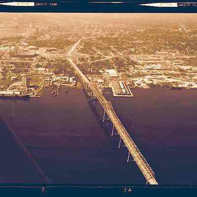 Aerial- Downtown- Gatorbowl area