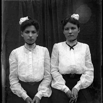 Leah Mary Cox Glass Plate Negatives