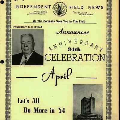 Independent Field News Magazine. March 8, 1954.
