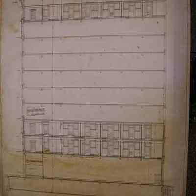 Section on line A B