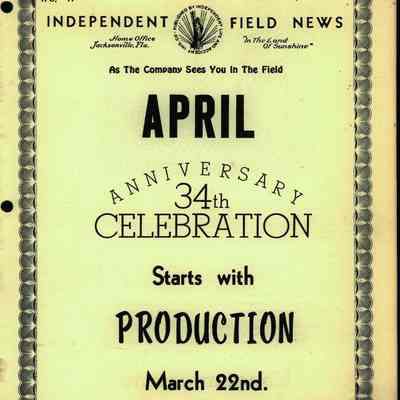 Independent Field News Magazine. March 15, 1954.