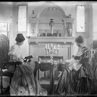 Leah Mary Cox Glass Plate Negatives
