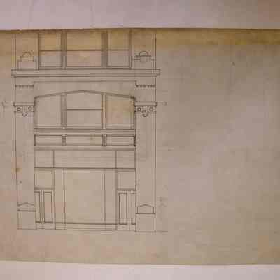 Front Elevation w/ pencil man