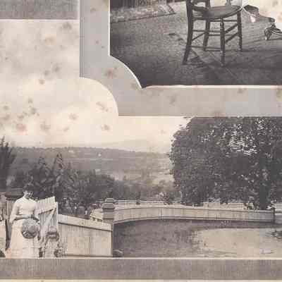 Partial photograph composite Aunt Hattie Van Kirk