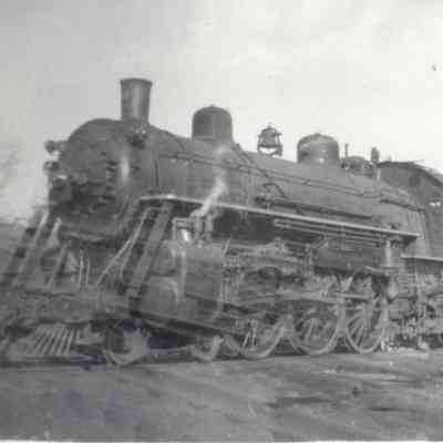 Erie #2542 In the Suffern Yard