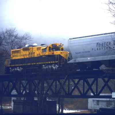 New York, Susquehanna and Western #1804 at Oakland, NJ