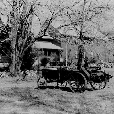Farm Equipment and House