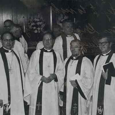 Pastors at Holy Cross Church