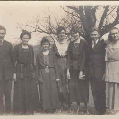 Anna Jane Bodine Young and Children