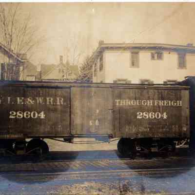 Caboose #28604 in Mahwah, 1894