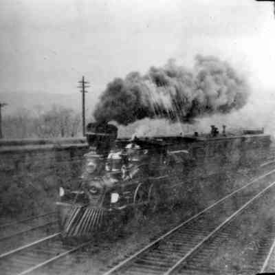 Engine at Suffern Train Yards