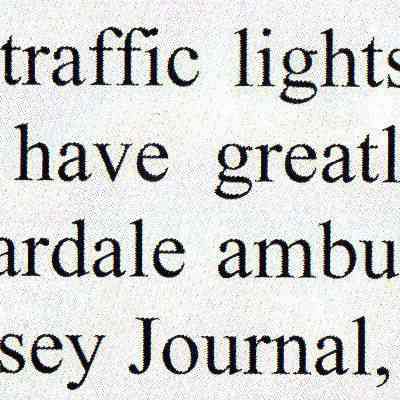 Fardale Traffic Lights Caption