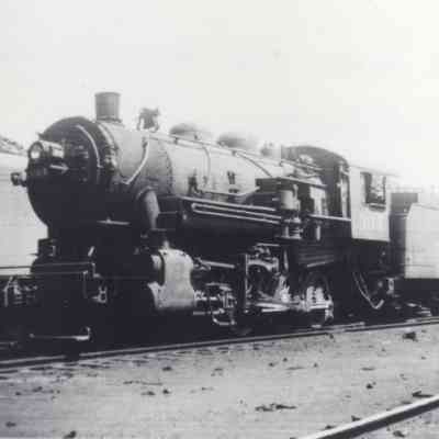 Erie #304 near Middletown, CT, Roundhouse
