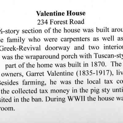 Valentine House Caption