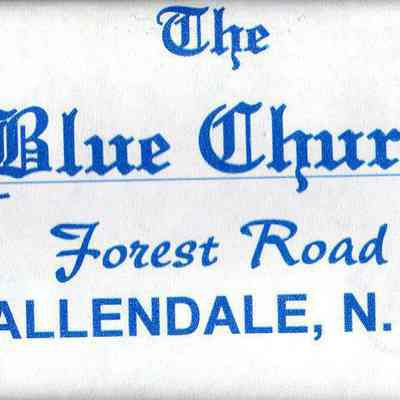 The Blue Churn Caption