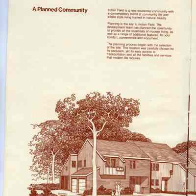 Indian Field Housing Development Brochure in Mahwah, NJ