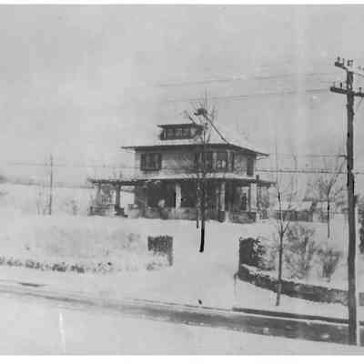 Ratie Winter's house in winter