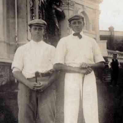 Freddy and Henry O. Havemeyer at Newport, RI