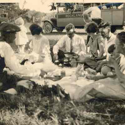 Young Family Picnic