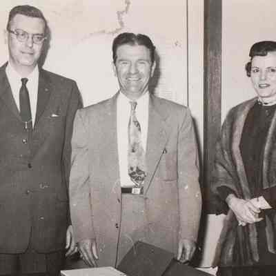 Vincent Blefary, Morris Ruddick, and Janet Herlihy