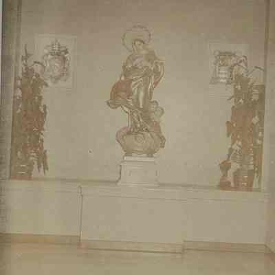 Statues inside of the Church