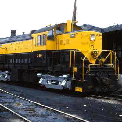 New York, Susquehanna and Western Engine #240 in Little Ferry, NJ