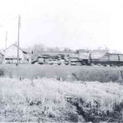 Train #27 at depot at Suffern, NY